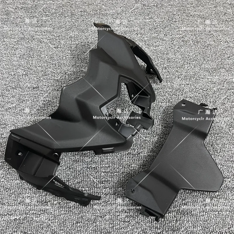 Suitable for Kawasaki Z900 2020-2021 Motorcycle Matte Black Accessories Front Upper Nose Lamp Fairing Cover Set ABS Fairing