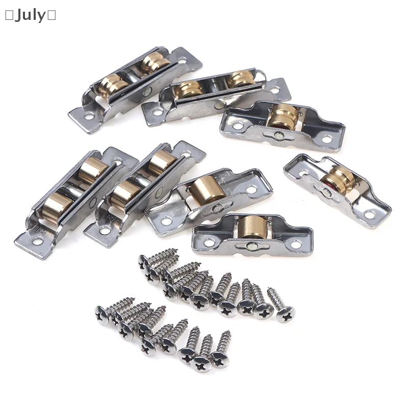 Sliding wheels rollers 10-16mm Heavy Mute stainless steel Sliding Door Bearing Rollers Window screen pulley