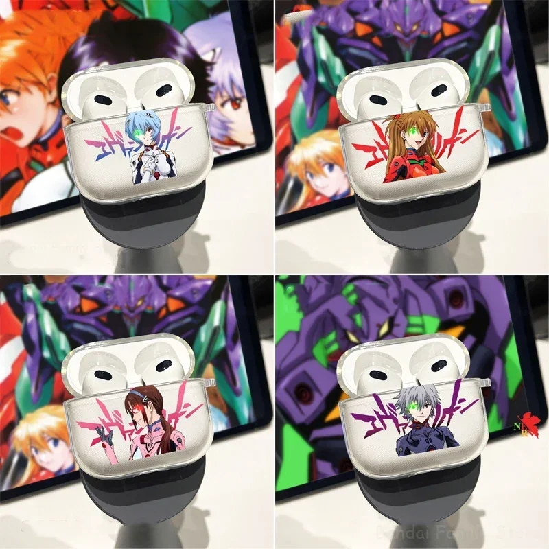 EVANGELION Rei Silicone Case for Apple Airpods Pro Pro2 Cover Anime AirPods 3 Protective Silicone Shell Headphone Accessories