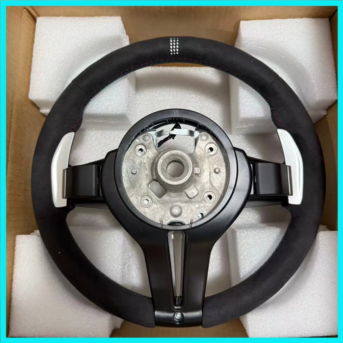 Customizable Suede Steering Wheel For F-Series M3 M5 3Series 5Series Steering Wheel F30 F16F20 F32 F80 M3 E70 E90 E71