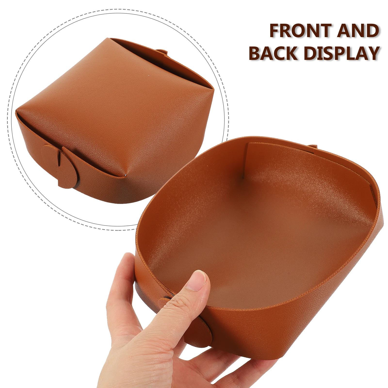 

2 Pcs Multifunction Storage Box Miss Tray Office Desk Accessories Decorative