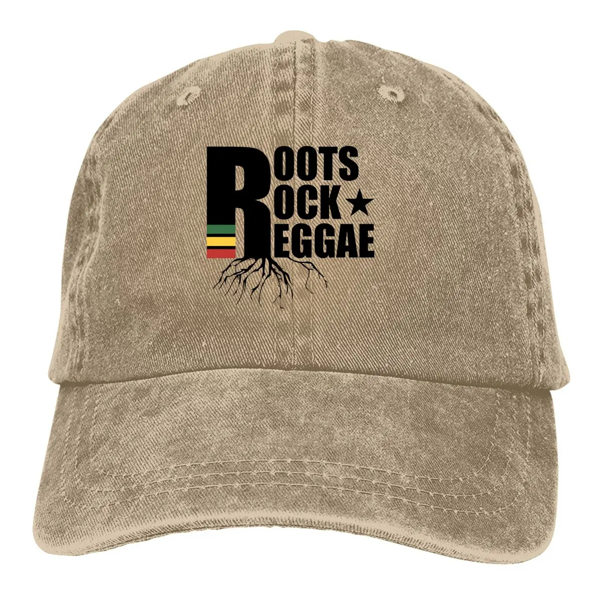 Reggae Music Multicolor Hat Peaked Women's Cap Roots Rock Reggae Personalized Visor Protection Hats