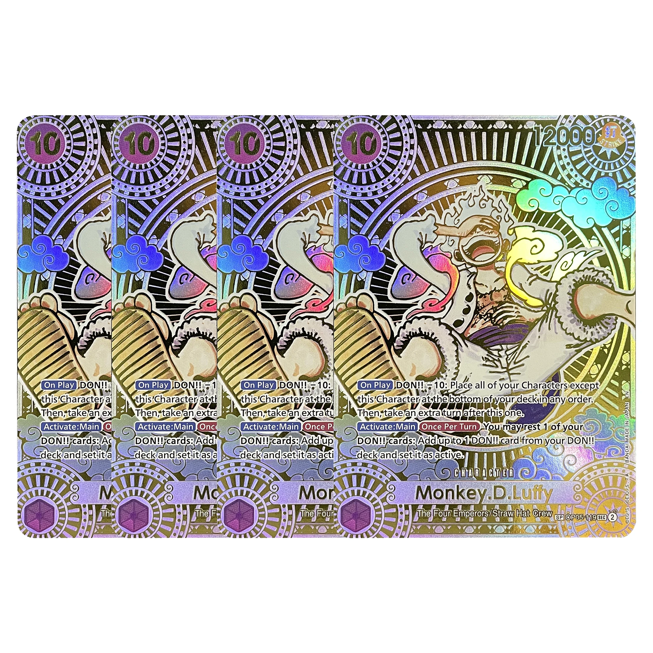 ONE PIECE Card OPCG LUFFY Set OP10-118 Monkey-D-Luffy SEC Alt Art
