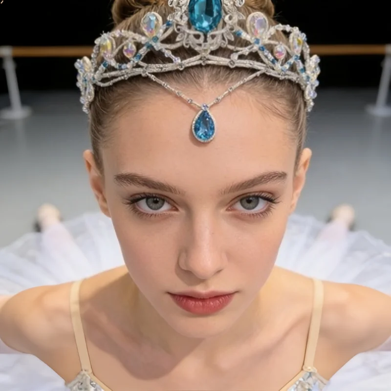 

BH1013 Горячая распродажа: Модный головной убор Giselle для танцевальных выступлений (для детей, девочек, женщин, взрослых) – Гирлянды для балета