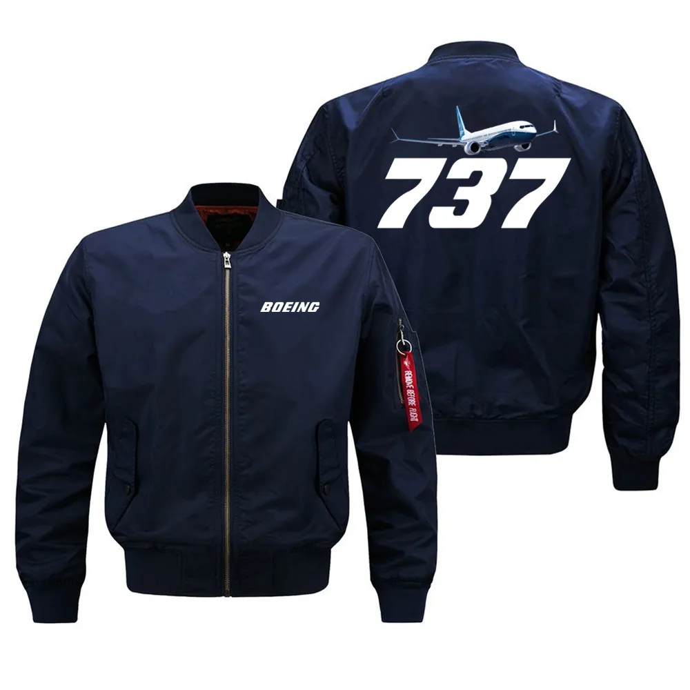 

S-8XL New Man Coats Jackets Super Boeing 737-800 Pilot Jacket Ma1 Bomber Jacket Spring Autumn Winter Mens Jackets Coats