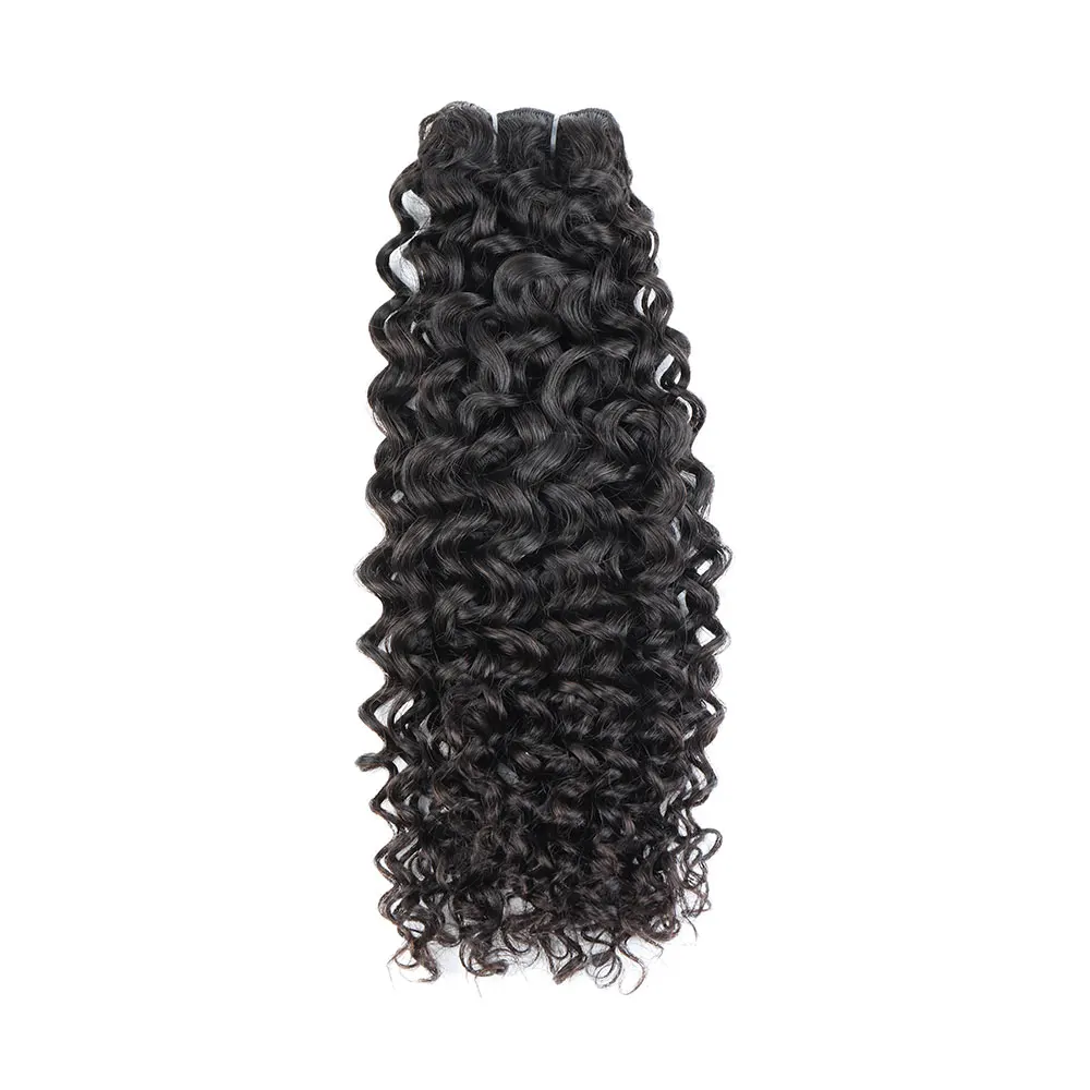 Mongolian Afro Kinky Curly Bundles para Mulheres, 100% Cabelo Humano, Cabelo Cru Brasileiro, Weave Bundles, Natural 100g, 18 in, 20 in, 22in