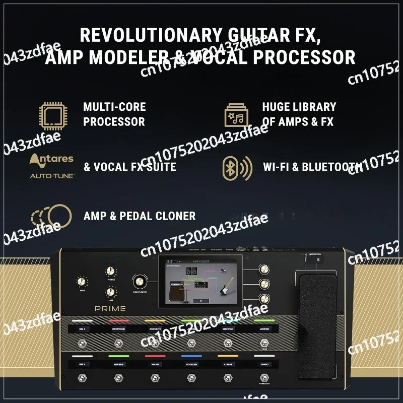 Amplifier Modeling Processor, Analog Amplifier Clone, Guitar Vocal Multi-Effect Pedal