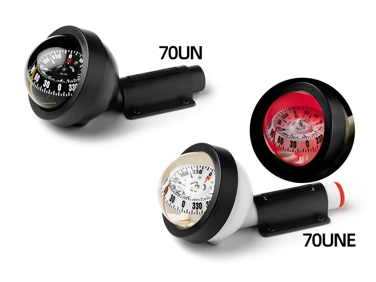 Vehicle-mounted sensitive spherical watch Ship boat compass compass compass nautical azimuth 70UNE