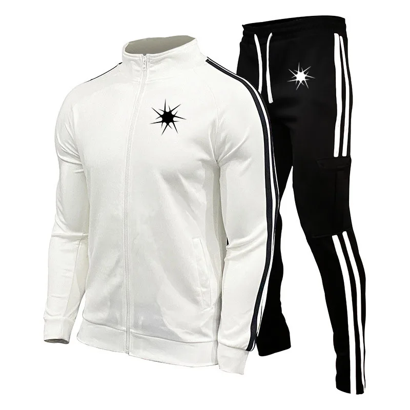 Tracksuit Men Sets Zipper Jacket Track pants 2 piece set Mens Outfits Designer Tracksuit Set Men Sport Suits Jogging Sportswear