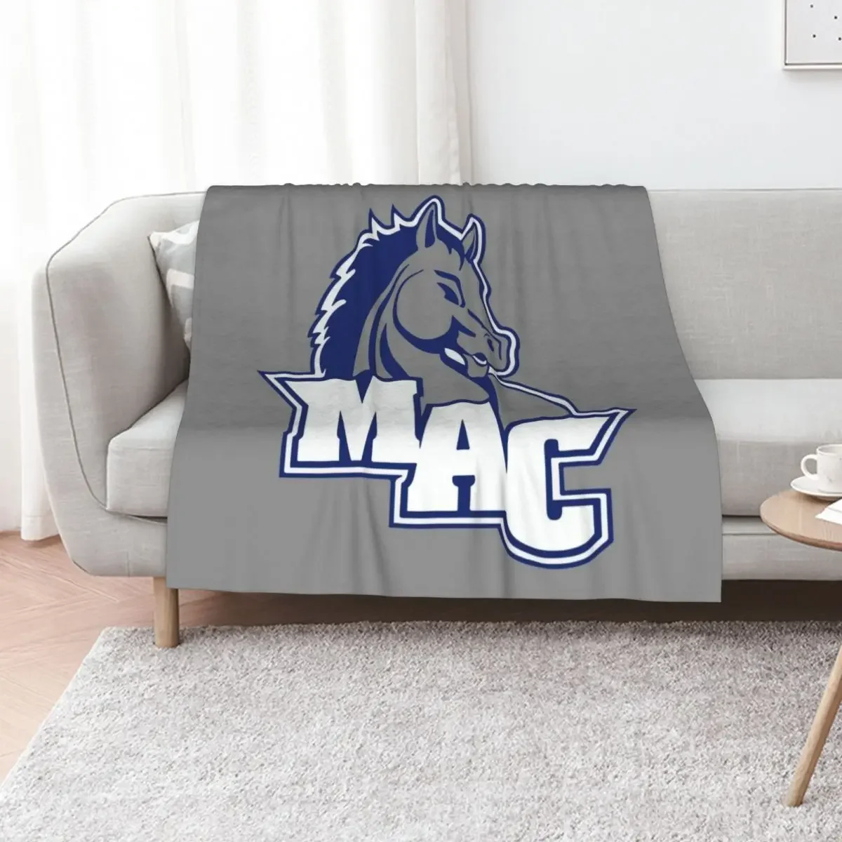 Manta de lujo The Mount Aloysius Mounties, mantas y mantas ponderadas de anime