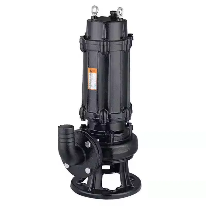 Custom sub underwater sewage and feces pump basement drainage sump sewage sludge dirty water submersible pump