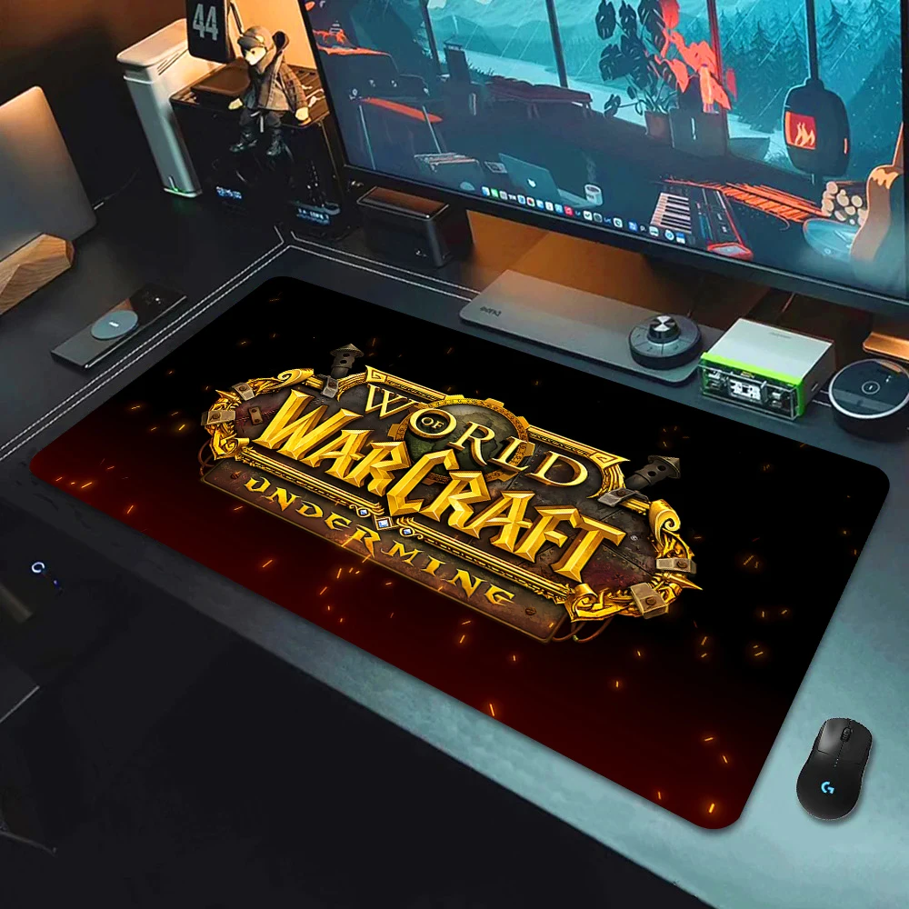 عالم من warcraft لوحة الماوس للاعبين ، حصيرة مكتب ، اكسسوارات المكتب ، لوحة الماوس ، لوحة مفاتيح كبيرة ، ملحقات الألعاب ، اليابان