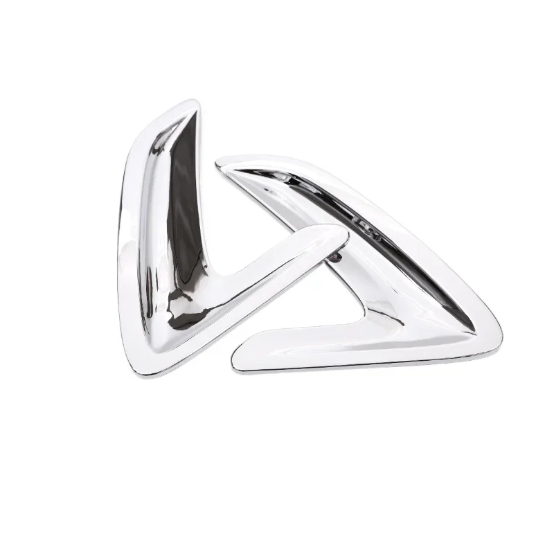 لسيارات BMW 3 Series GT F34 2018-2019 ABS الفضة سيارة الجانب غطاء فتحة التهوية هود الحافة الحاجز ملصق الكسوة اكسسوارات السيارات #3