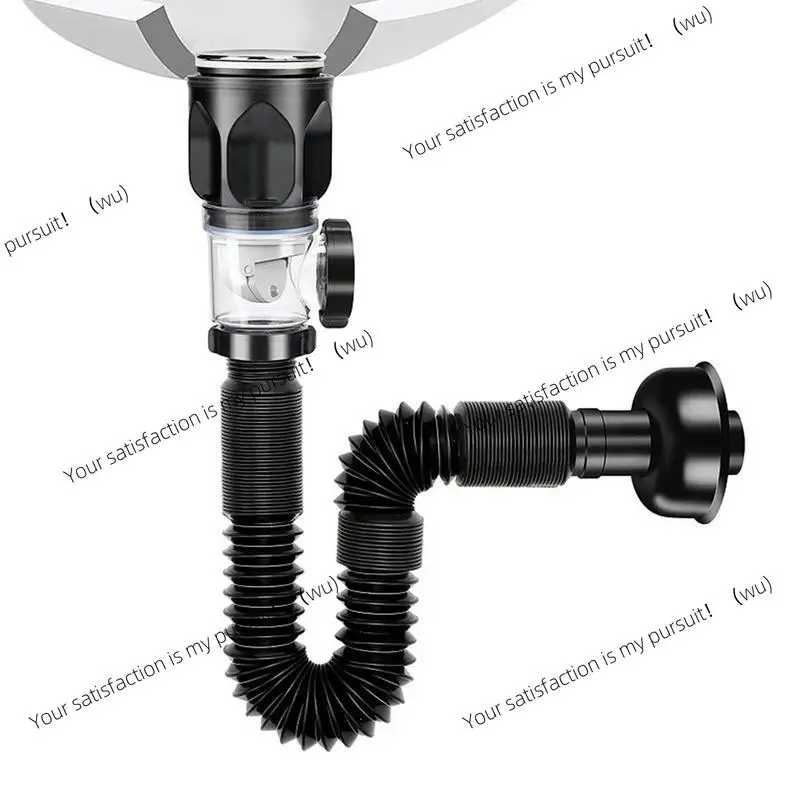 

Универсальный гибкий набор сливных трубок для раковины, выдвижная дренажная трубка для дезодоранта, установка раковины для ванной комнаты, кухонные аксессуары