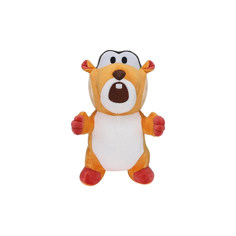 Super Mario Bros. Wonder Skedaddler Squirrel 9 inches Stuffed Animal , 3D worlds Odyssey Cartoon Game Character Plush Toy