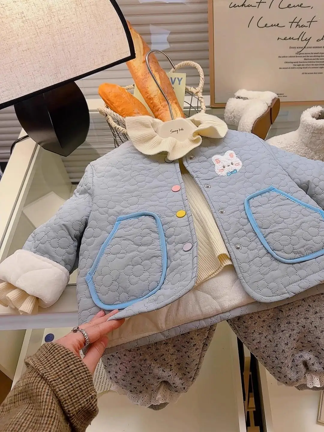 

Girls Fce Lined Casual Thiened Cotton Jaet Comfortable Winter Outerwear Long Sve Coat Warm Cotton Padded Top