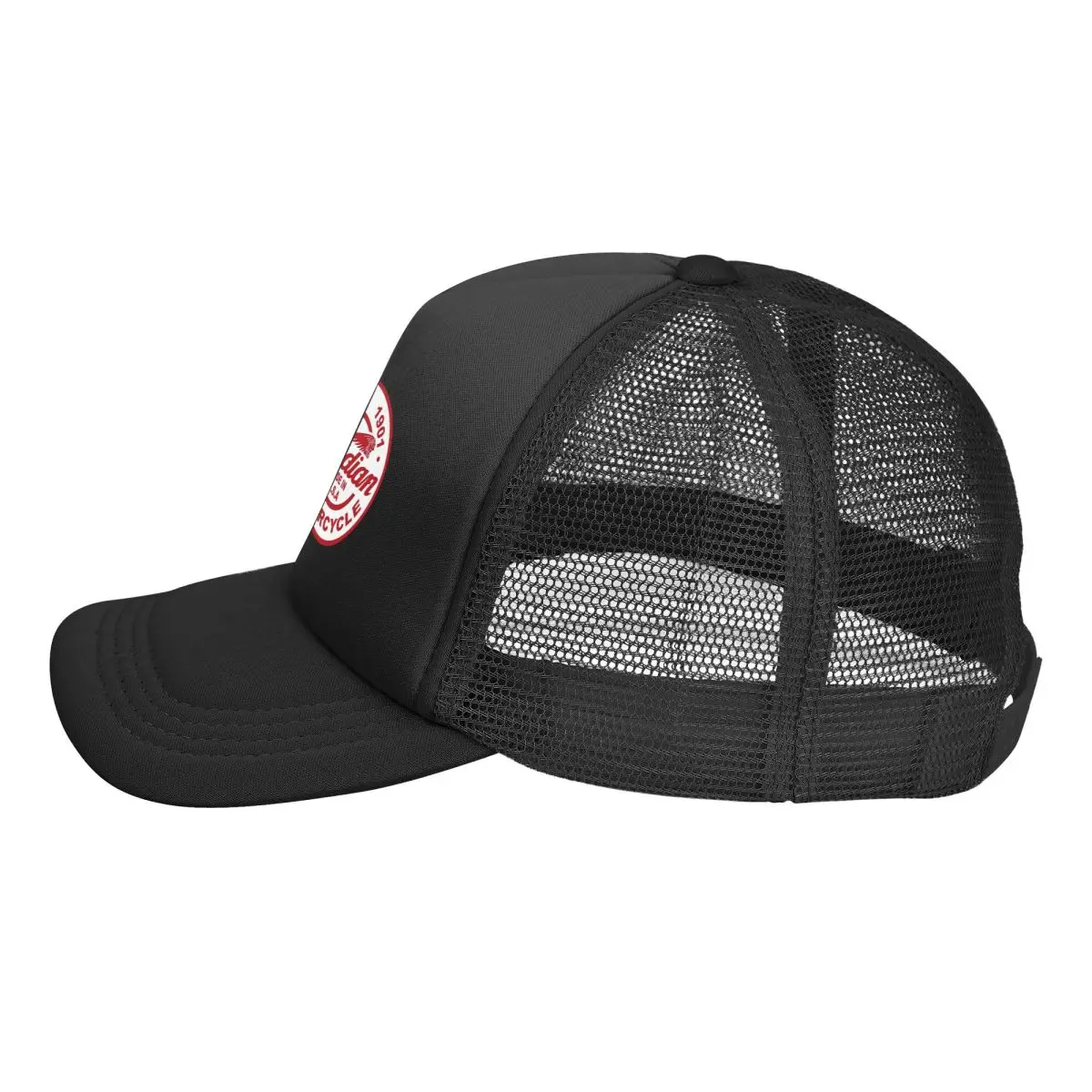 Indian Motorcycles Logo Mesh Baseball Caps Snapback Fashion Baseball Hats Breathable Casual Casquette Outdoor Unisex