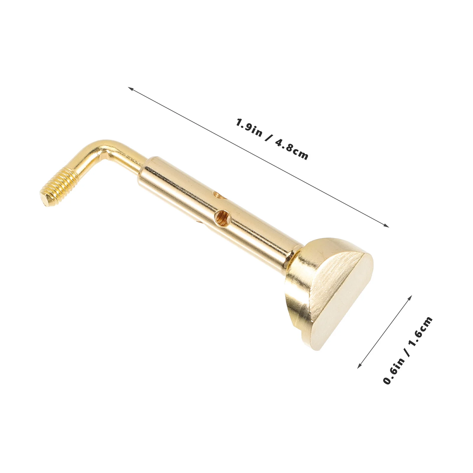 

2pcs Violin Chin Rest Screw Premium Brass Metal Screws Durable Chinrest Support Tool Replacement Part Accessories Clamp Fixing