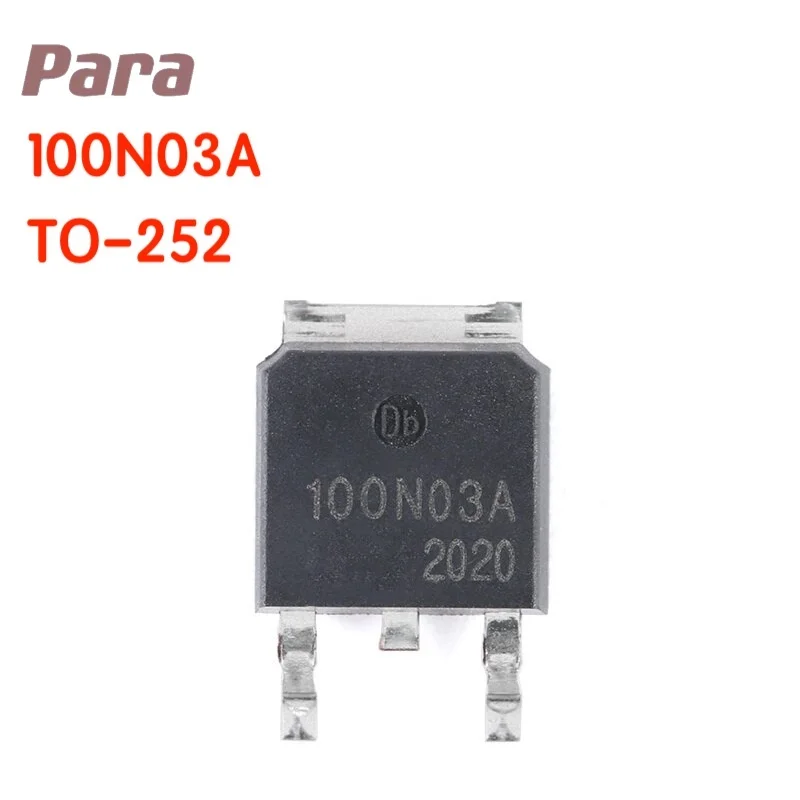 10pcs/lot 100N03A TO-252 100N03 TO252 30V/90A N-channel MOS Field Effect Tube Transistor Chip IC New & Original