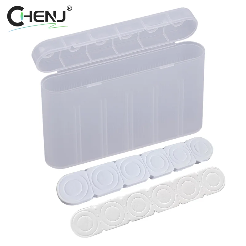 1pcs 6 Slot Waterproof Storage Box For 18650 Batteries Portable Holder Case Protectors Organiser DIY Accessories