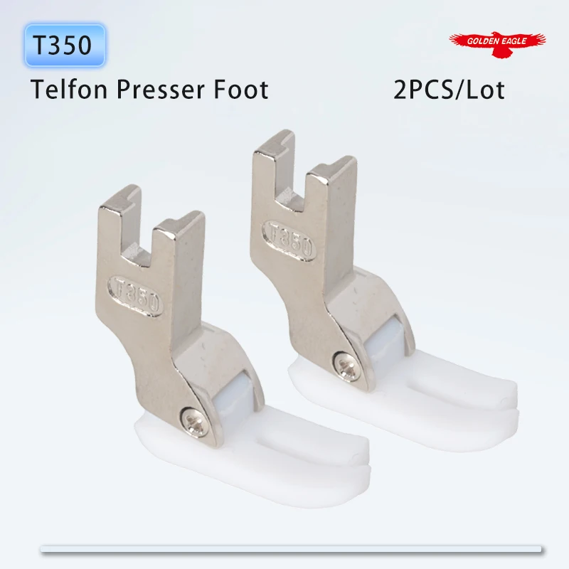 2PCS T350 (24983T) Standard Foot with Plastic Bottom For Industrial Single Needle Lockstitch Sewing Machine Accessories Feet