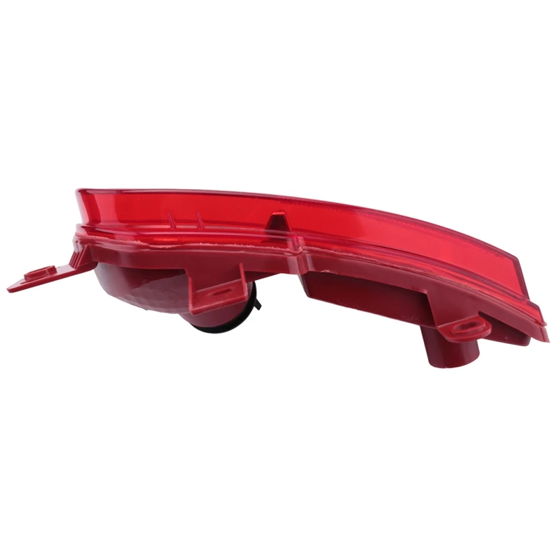 6350HA with Bulb on the Left for 206 207 Car Rear Bumper Light Reverse Tail Fog Lamp Reflector-A10G