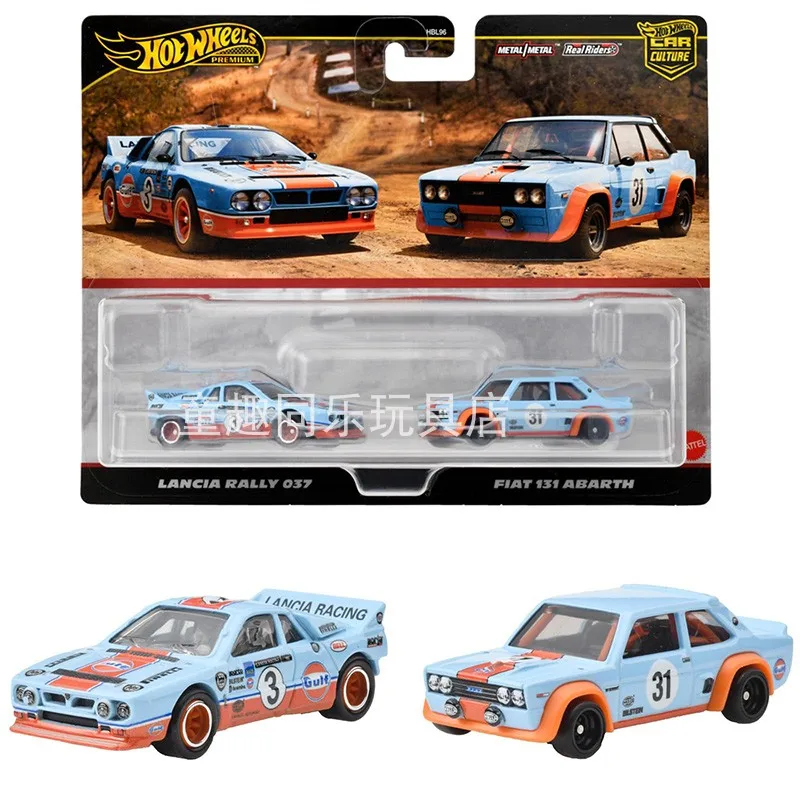 HOT WHEELS 1:64 Auto Culture  Volkswagen jetta ID R Lancia FIAT Ford GULF set alloy trolley model HBL96