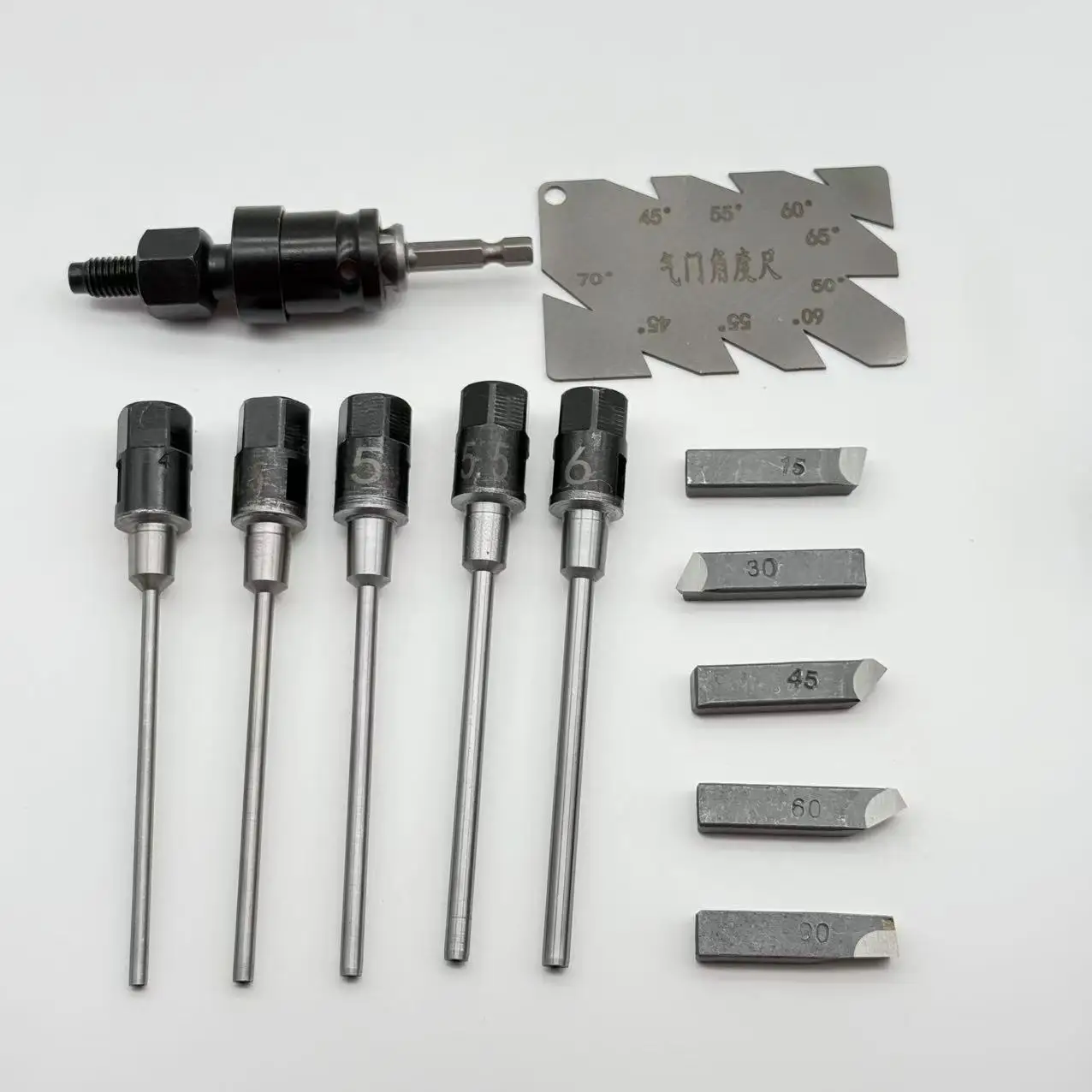 

Инструмент для обработки седел клапанов автомобилей и мотоциклов, твердосплавный резец, подходит для обслуживания седел клапанов двигателя.