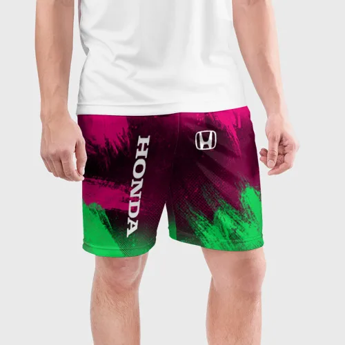 

3D Color Printing Motorcycle Riding Shorts Fast Drying Breathable Short Sleeve Sport For Men And Women Honda Riding Shorts