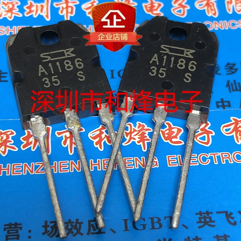 5PCS-10PCS A1186 2SA1186 TO-3P 150V 10A NEW AND ORIGINAL ON STOCK