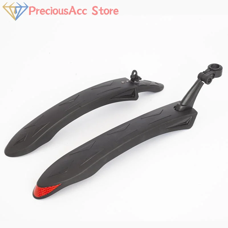 

1 Set Reflective Bicycle High Toughness Bike Front Rear Mudguard For 26-27.5 Inch MTB s Bike Accessories