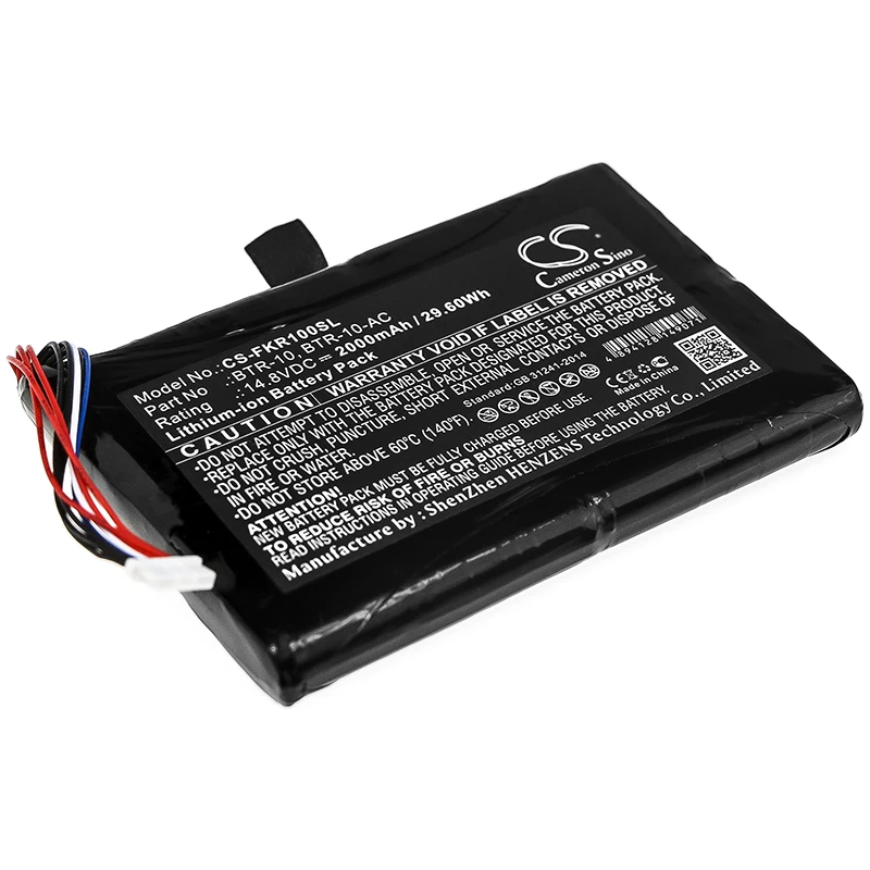 Batteria Cameron Sino 2000mAh per giuntatrice Fusion S Fujikura 12S 015527    FSM-12S FSM-12R BTR-10 BTR-10-AC