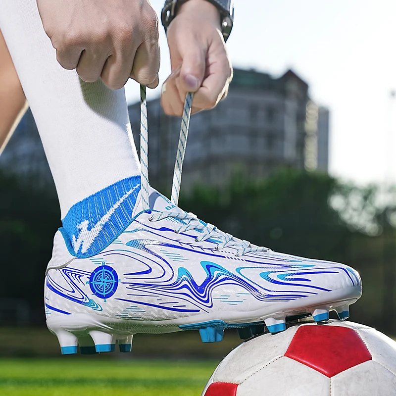 

High Quality Soccer Shoes Football Man Shoe Outdoor Professional Field Comfortable Athletic Training Walking Shoes Male Sneakers