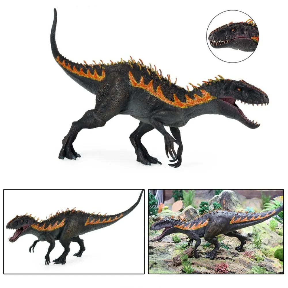 Figurina di Dinosauro con Mascella Mobile, Modello di Animale Preistorico, Modello di Dinosauro Giurassico, Figurina di Tirannosauro e Spinosauro