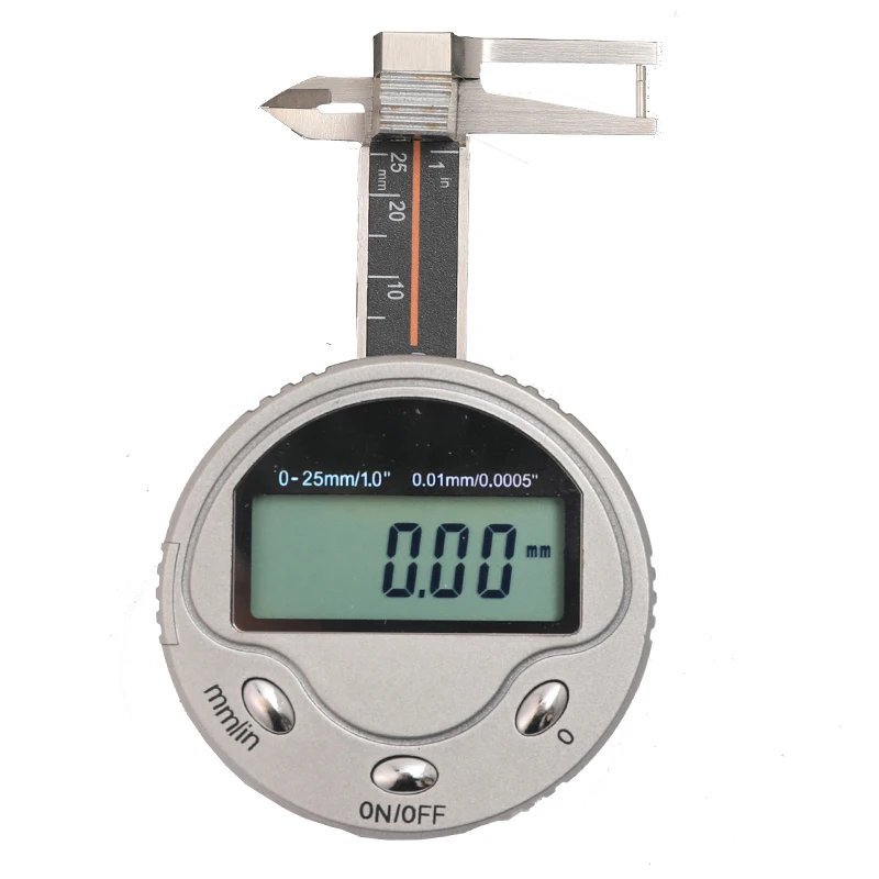 YYHC-0-25mm Pocket digital caliper Jewel Gem gauge digital thickness gauge Diamond Caliper gage caliber