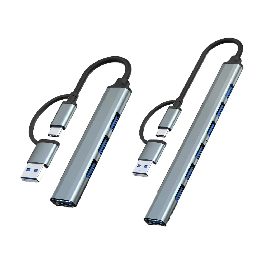 4/7 Port USB 3.0 Hub USB Hub High Speed Type C Splitter 5Gbps For PC Computer Accessories Multiport HUB 4/7 USB 3.0 2.0 Ports