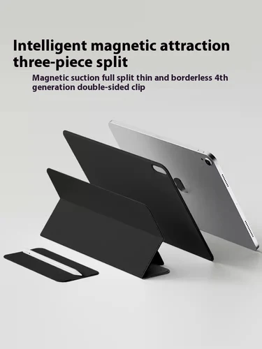 Imagen 2 del producto Funda magnética para tableta para iPad Air 11 M3 2025 11th A16 Funda iPad Pro 13 M4 Funda M2 A17 Pro Air 5 Funda tipo libro plegable inteligente