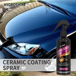 Espray de revestimiento de cerámica para coche, Nano revestimiento de cerámica para el cuidado de la pintura automática, protección duradera de cristal, escudo brillante para pintura