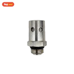 Kegland 스테인레스 스틸 PRV 시트 수트, 미니 케그 태핑 키트, 1/4 인치
