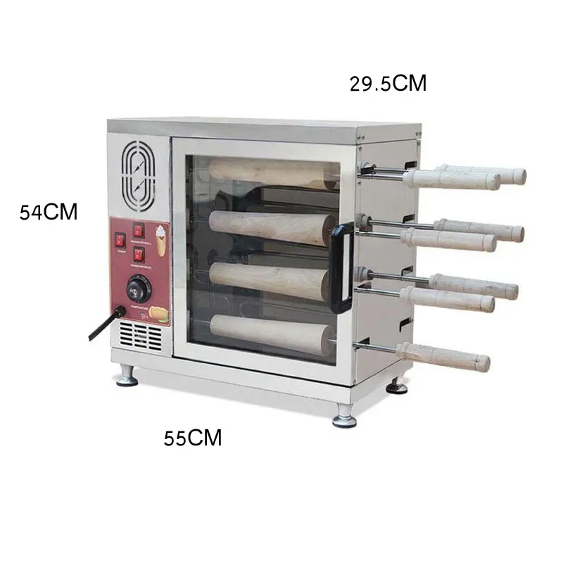 الجملة تجهيز الأغذية التجارية الكهربائية طبقات مزدوجة الآيس كريم مدخنة الخبز كعكة آلة فرن الخبز