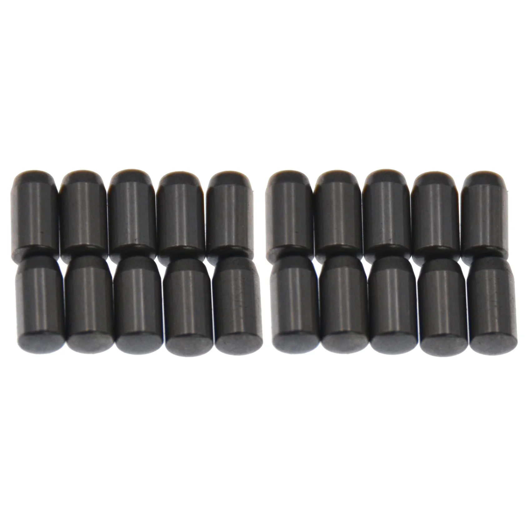 20Pcs Carbon Steel Dowel Pins Rod 0.16Inch Dia Roll Pin Fasten for All 8mm