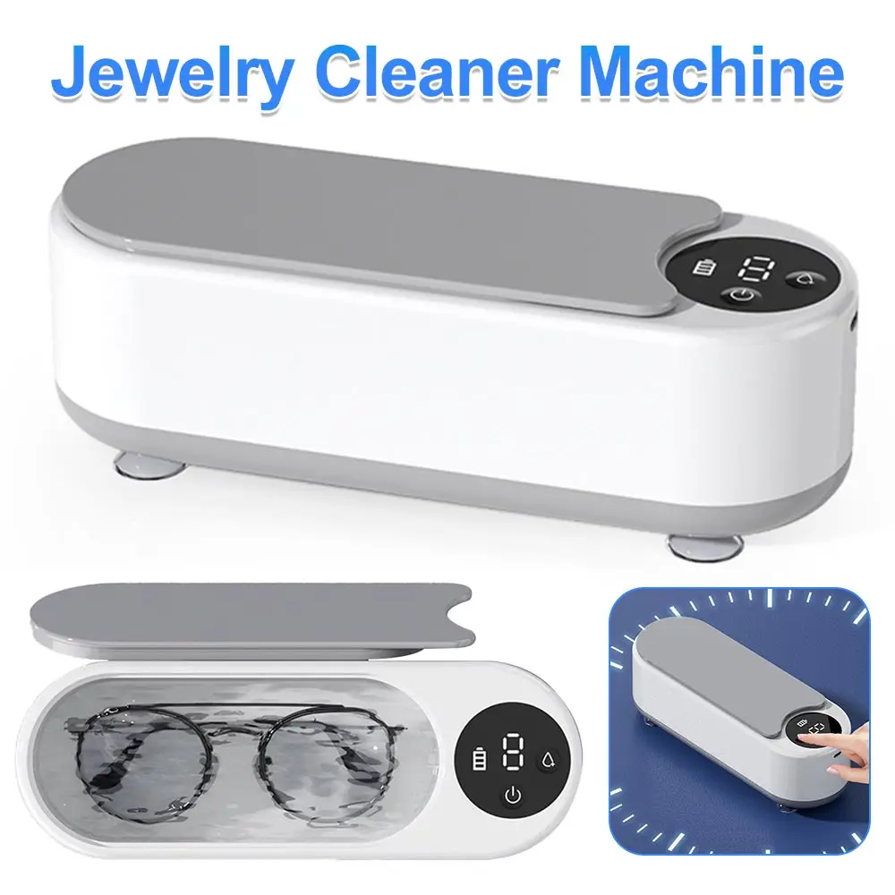 Ultrasonic Cleaning Machine Multi-function High Frequency Vibration Eyeglass Washing Tool for Cleaning Watch Jewelry Glasses