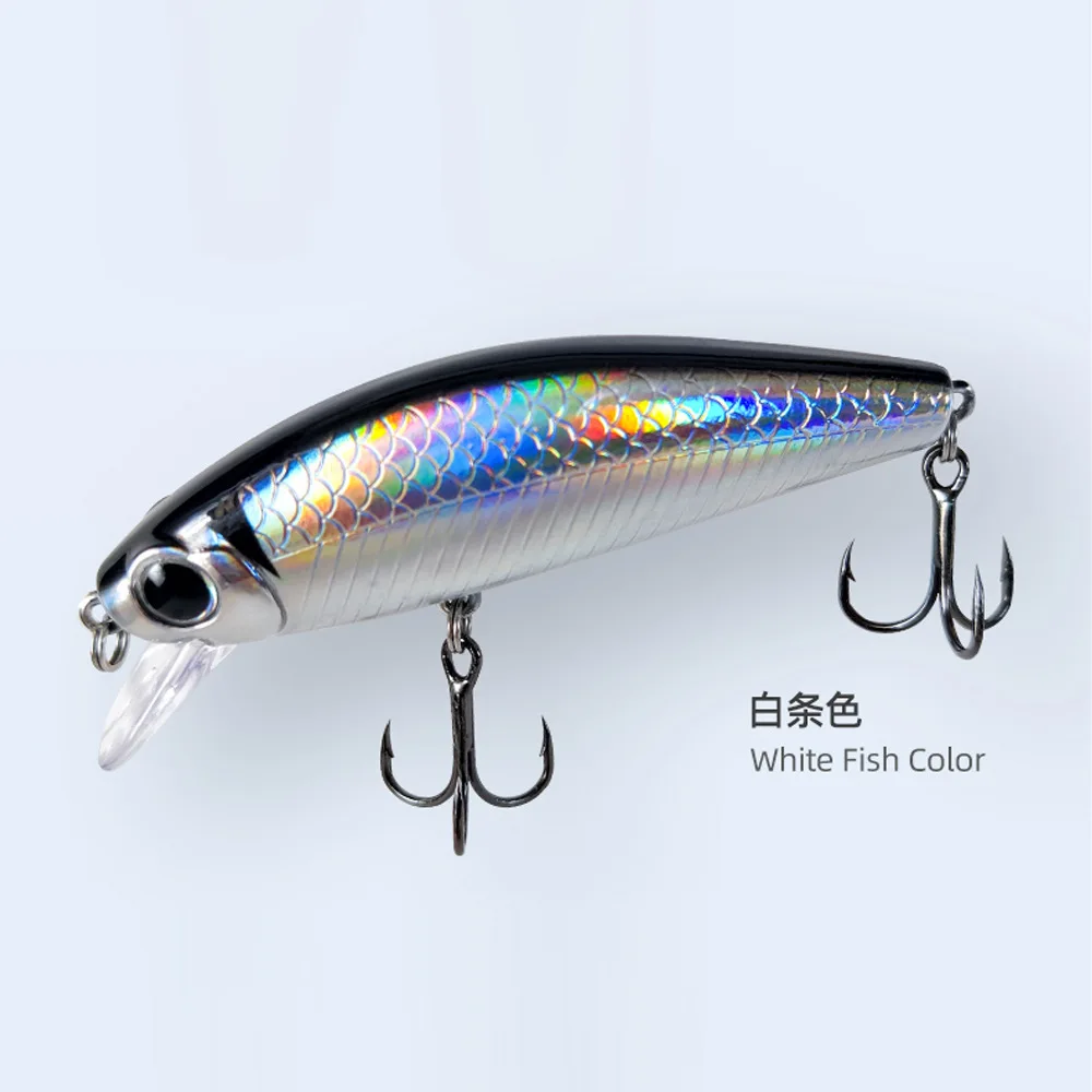 Japanisches Design Pesca Wobbling Angelköder Mini 7,7 cm/11 g Sinking Minnow Isca Kunstköder für Barsch Barsch Hecht Forelle