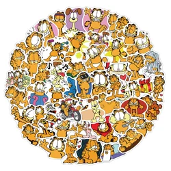 50pcs Various Cartoons Garfield Cute Graffiti Waterproof Stickers