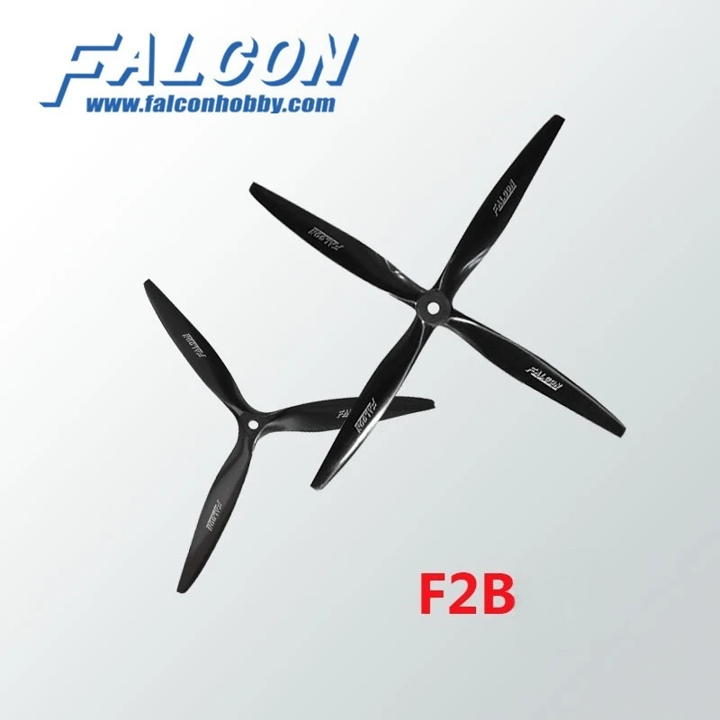 Falcon F2B Carbon Fiber Propeller  Control Line 3 Blade 4 Blade 11.6x5.7 12x5.5 12x5.25 for Fix Wing Gas RC Model Airplane