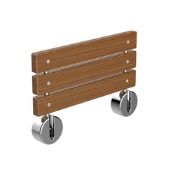 Wall Mounted Fold Seat Teak Shower Seat Floating Fold Down In Shower Bench Fold Up Bathroom Stool Seating Chair Medical Seat