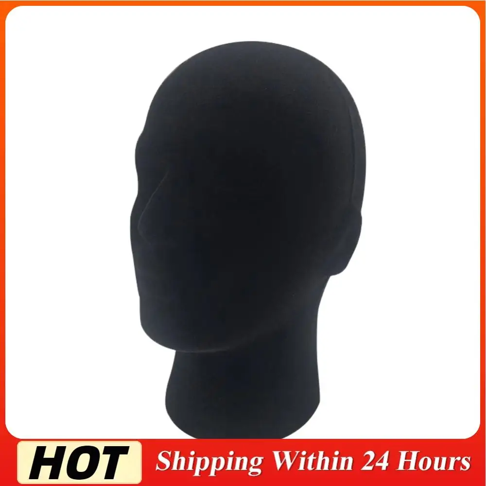 

Практичная мужская голова-манекен из пенопласта для демонстрации шляп, кепок, париков, очков, подставка-держатель