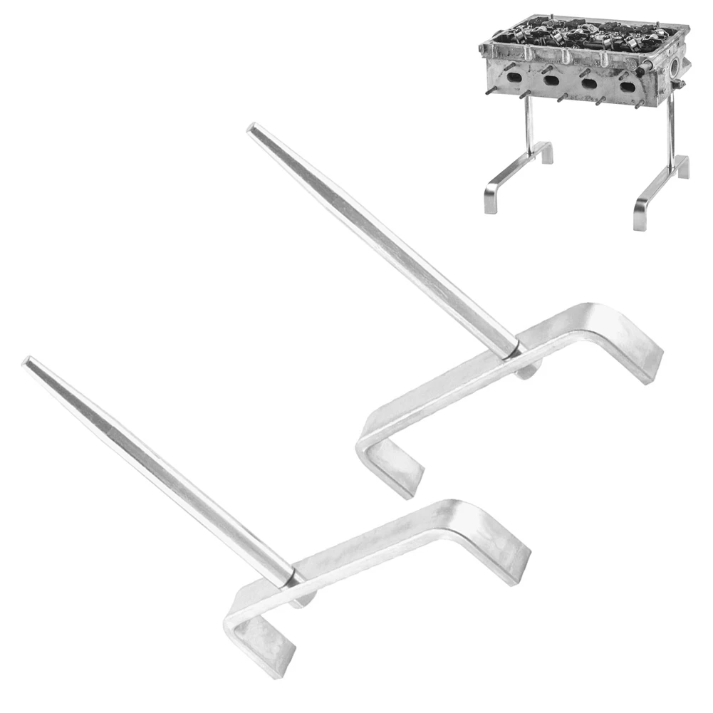 

2Pcs Alloy Steel Engine Cylinder Head Support Bracket For Automotive Engine Repair Cylinder Head Car Maintenance Tools