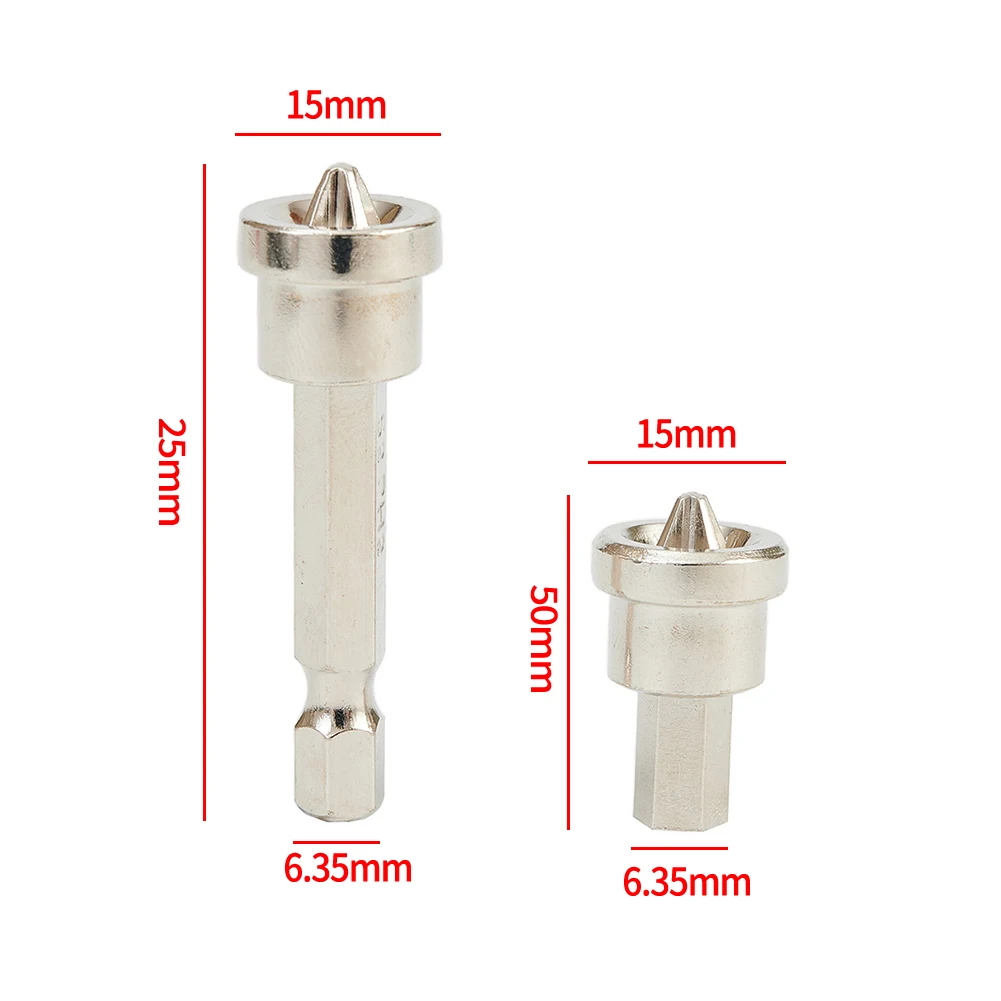 مفك مغناطيسي دريوال مفك 50 مللي متر 50x15 مللي متر 6.35 مللي متر/1/4 "عرافة الكروم الفاناديوم الصلب دريوال مفك البراغي