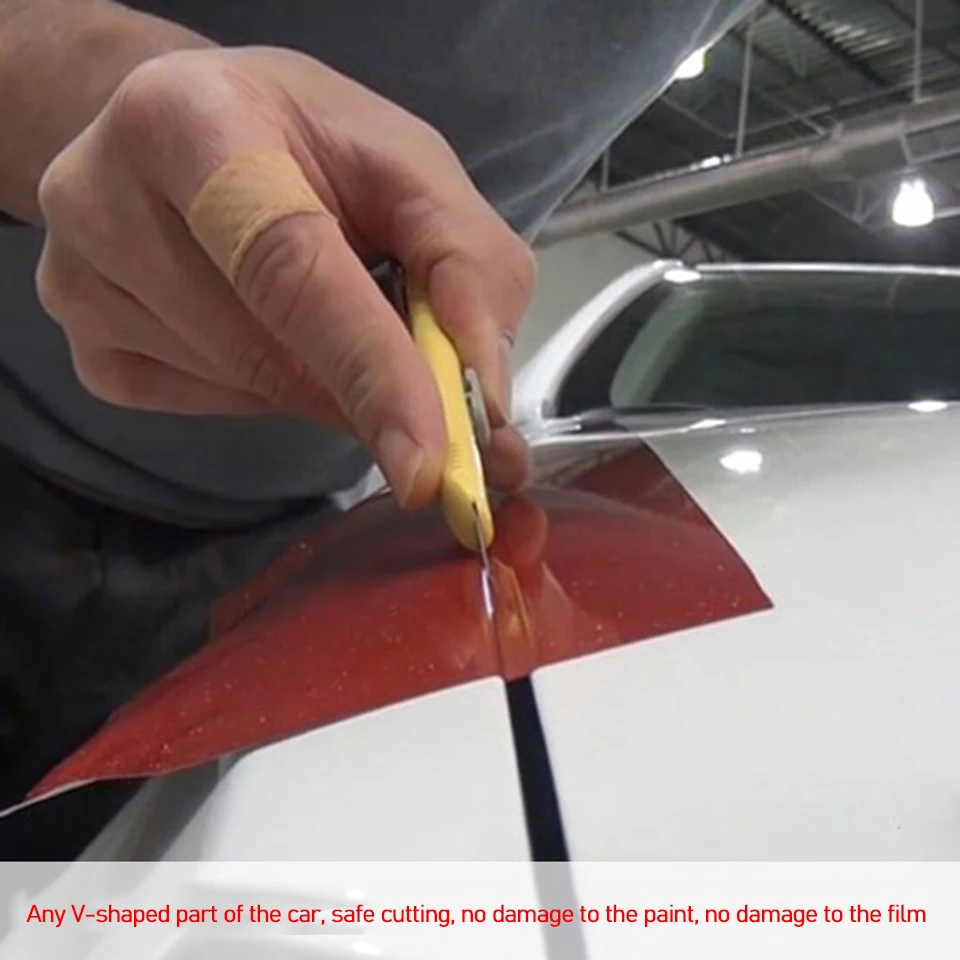 NT CUTTER 5 Shot Auto Feed Utility Knife A-551P A-553P, 9mm Blade Vinyl Wrap & Window Tint Cutting Knife No Scratching KLT-20